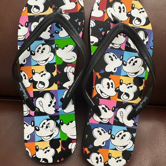 Colorful Disney Women's Slippers - Picture 1 of 6